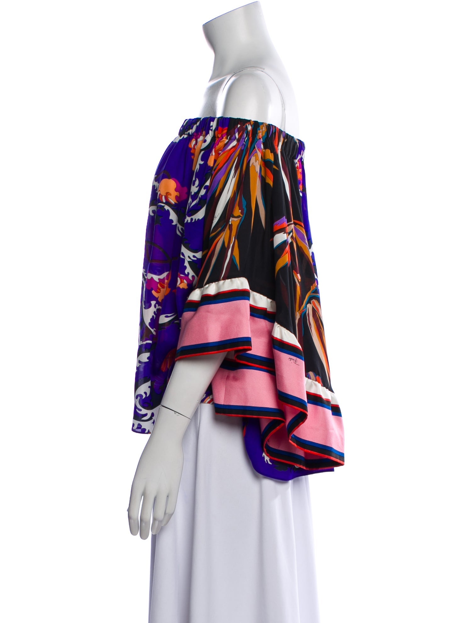 Emilio Pucci Silk Printed Blouse