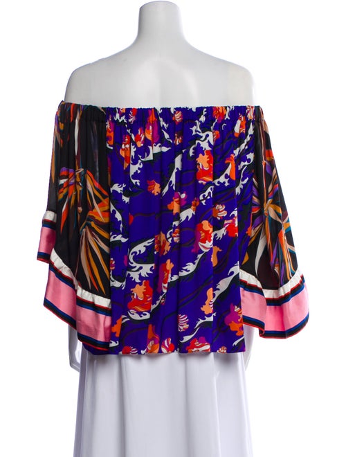 Emilio Pucci Silk Printed Blouse