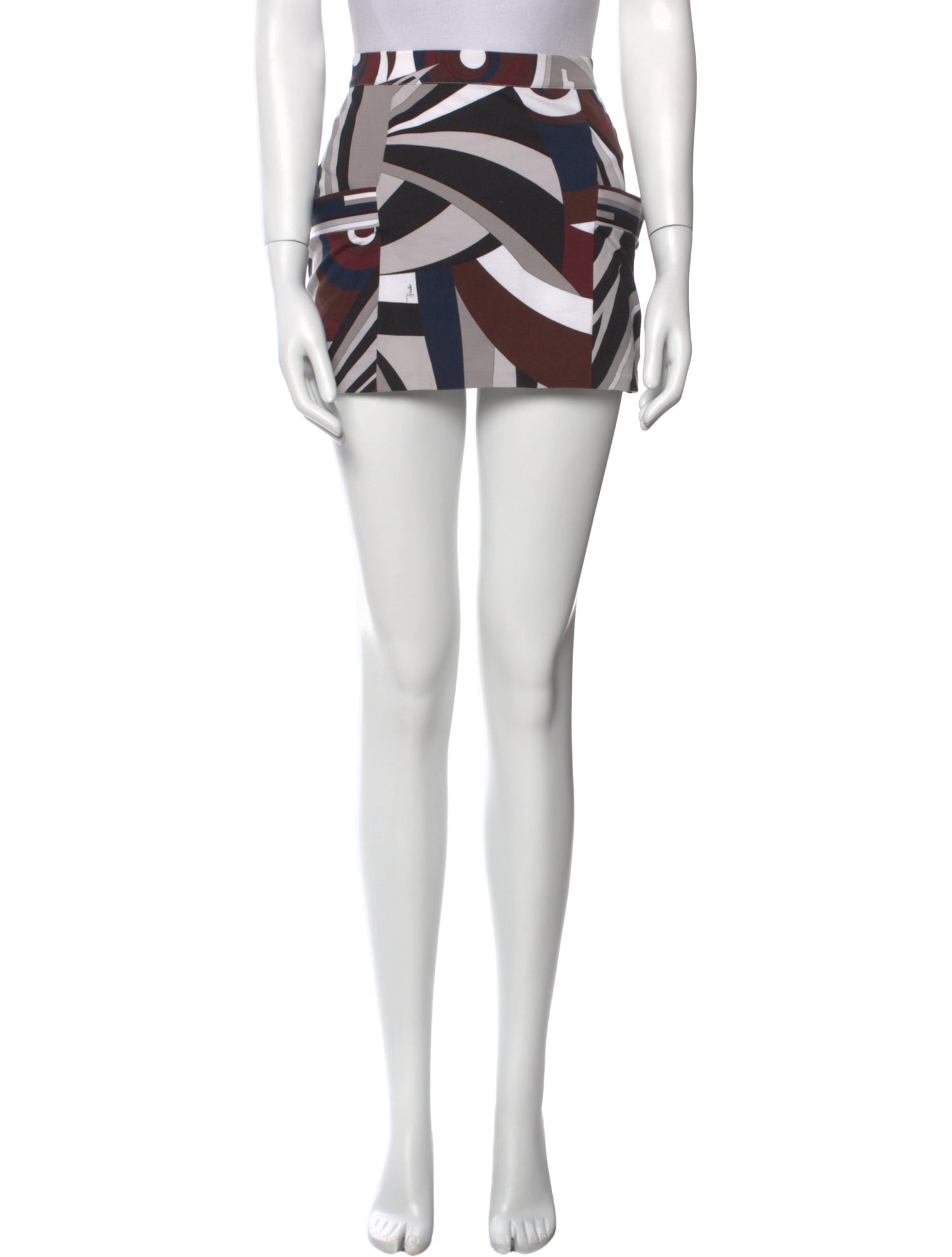 Emilio Pucci Printed Mini Skirt