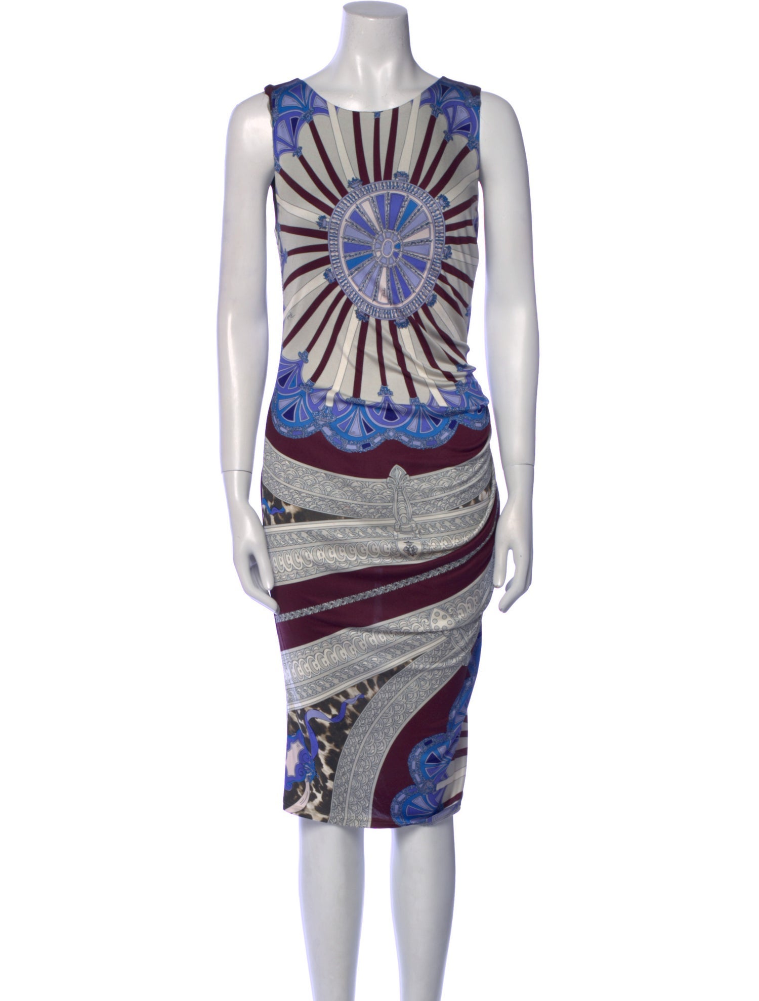 Emilio Pucci Silk Knee-Length Dress
