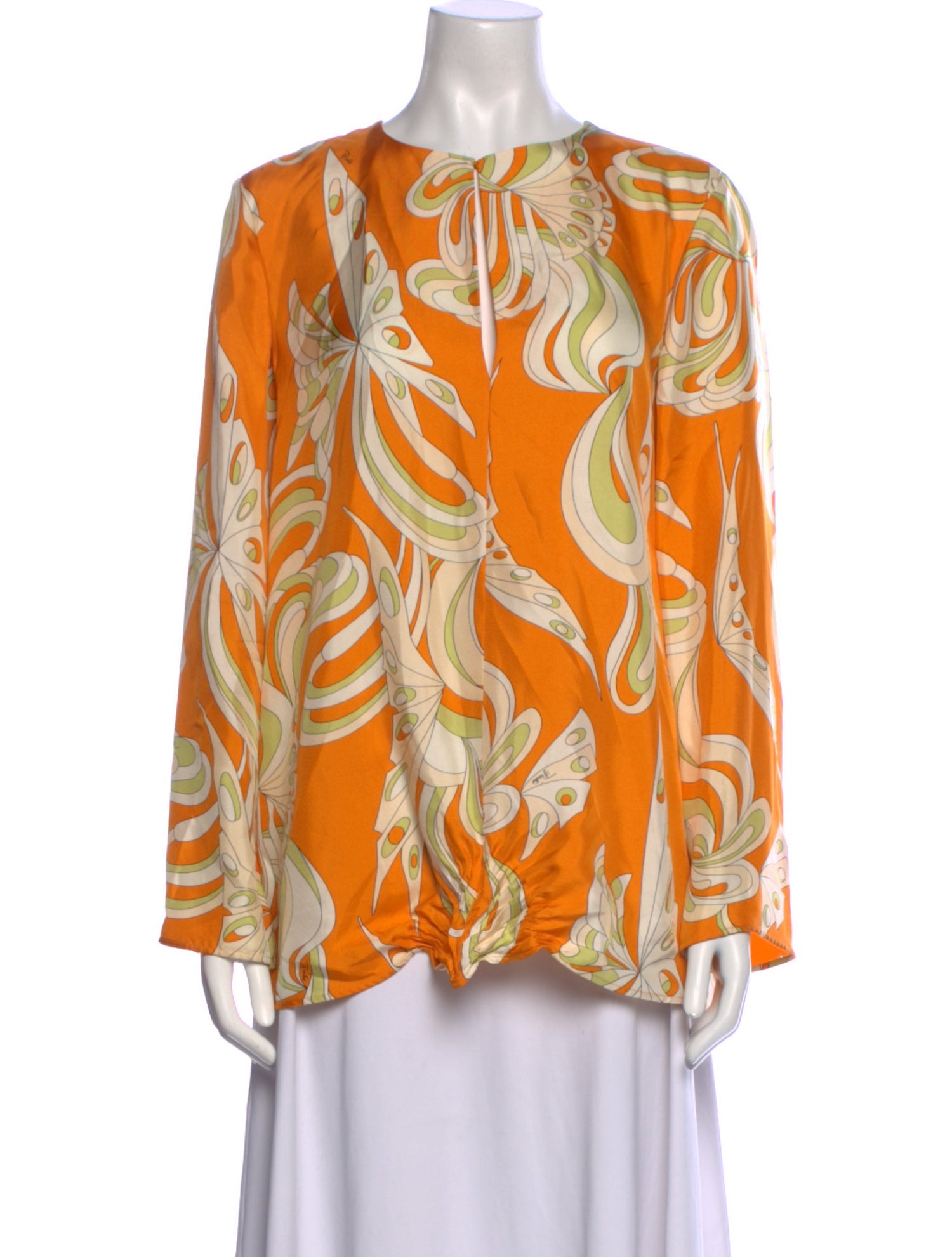 Emilio Pucci Silk Printed Blouse