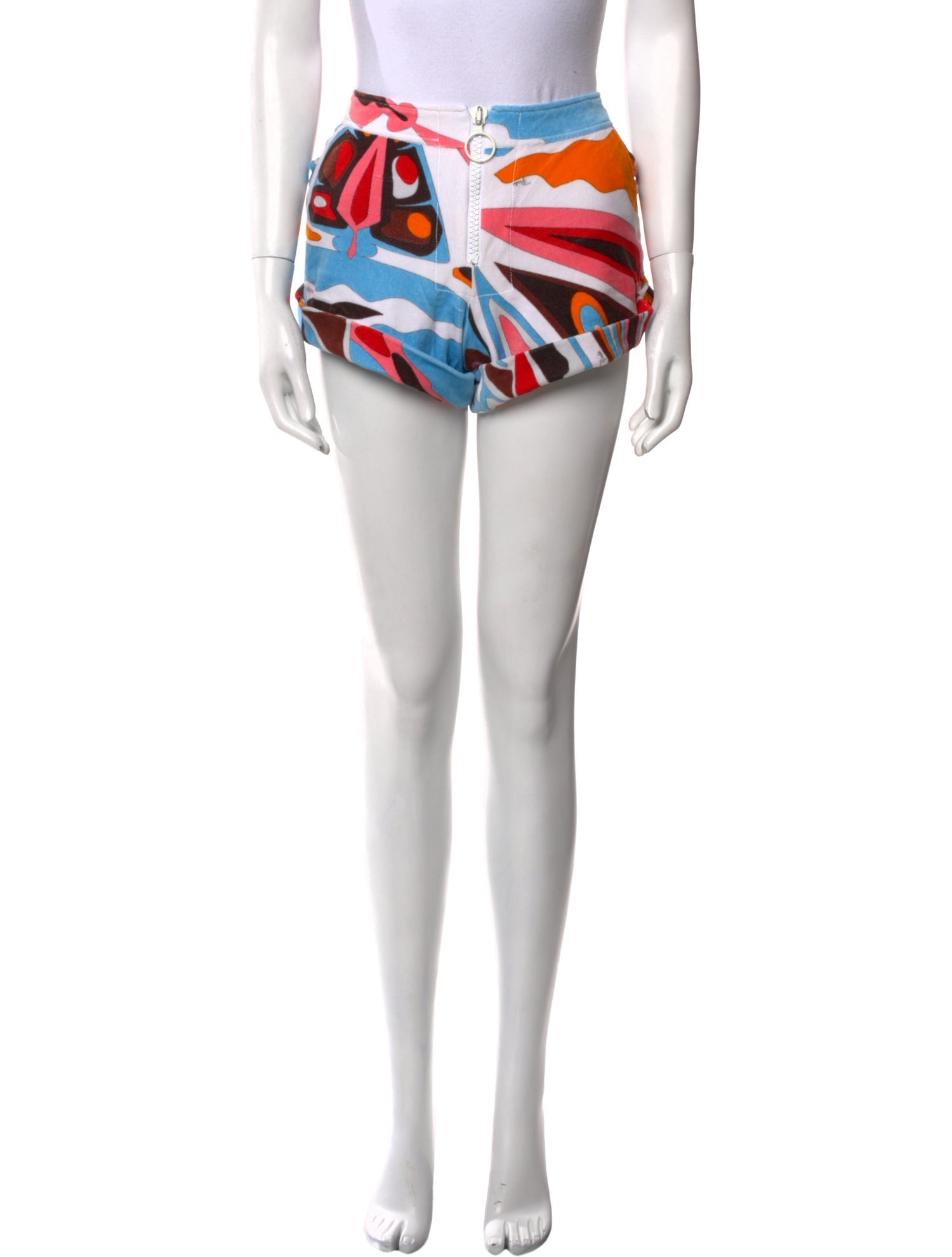 Emilio Pucci Printed Mini Shorts