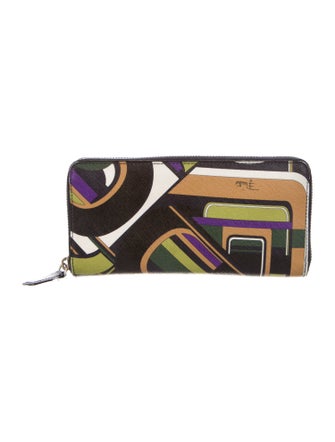 Emilio Pucci Printed Continental Wallet