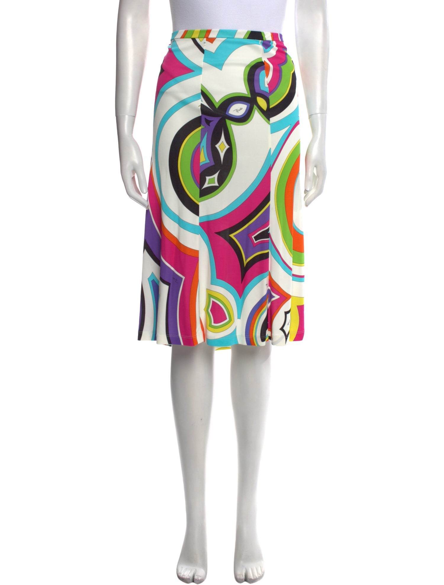 Emilio Pucci Vintage Knee-Length Skirt w/ Tags