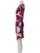 Emilio Pucci Printed Knee-Length Dress