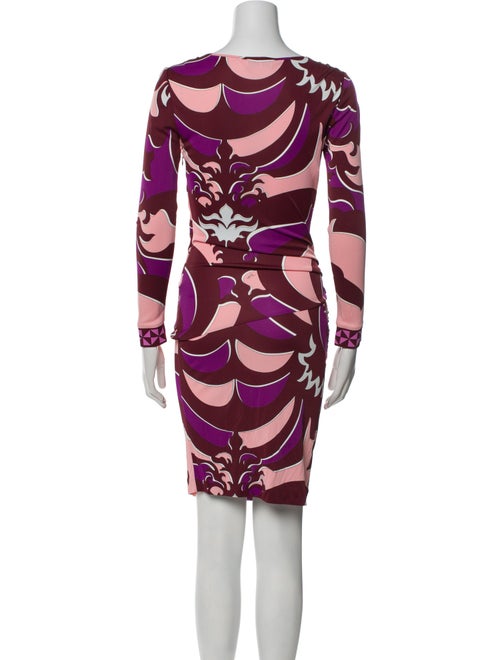Emilio Pucci Printed Knee-Length Dress