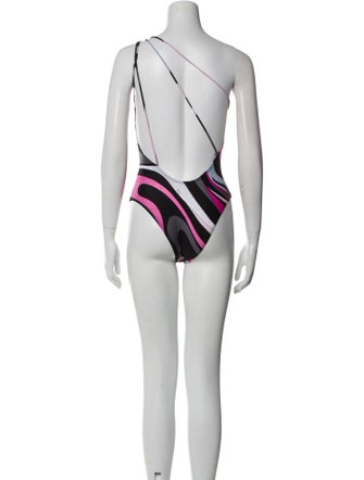 Emilio Pucci Striped One-Piece