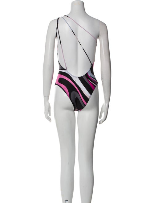 Emilio Pucci Striped One-Piece