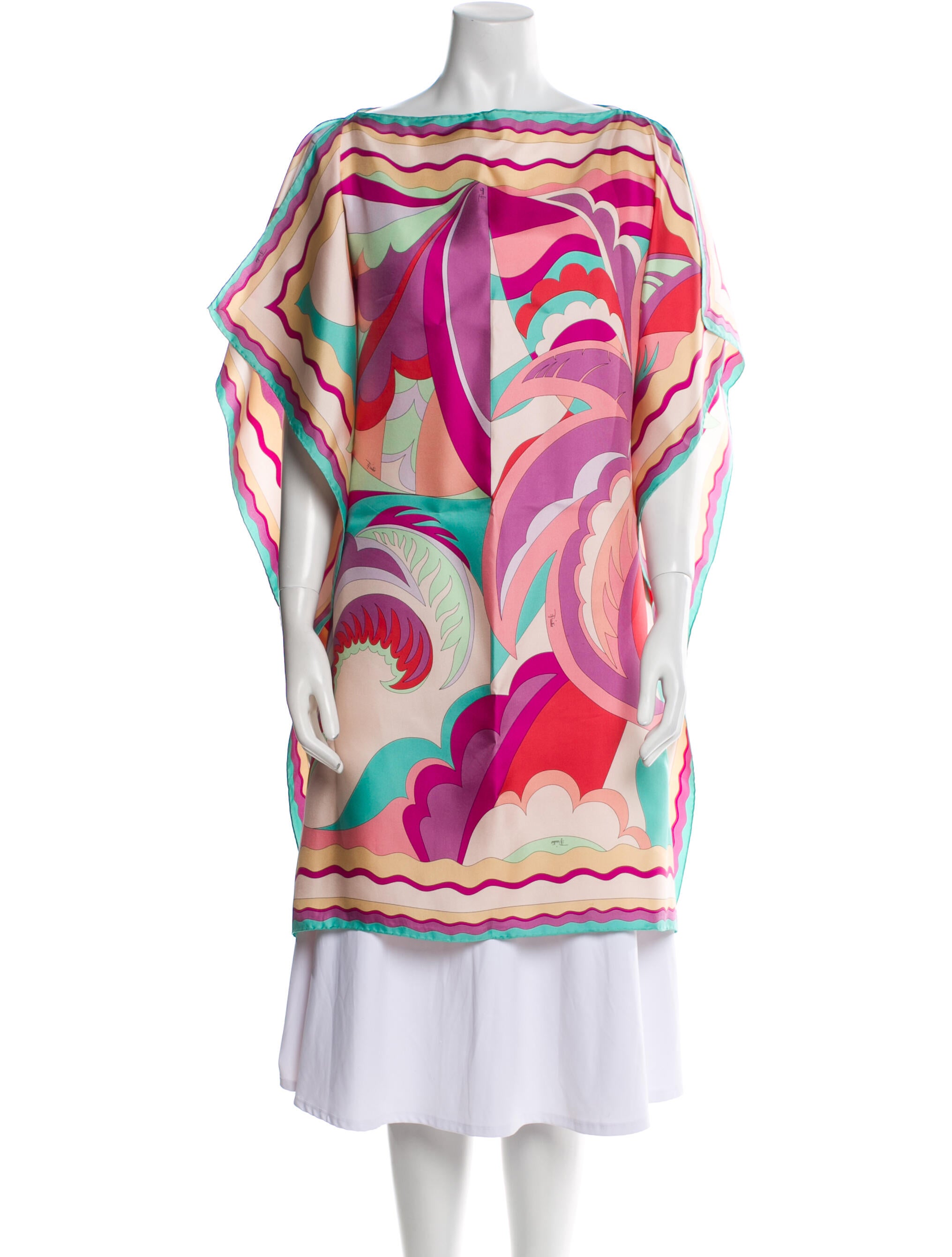 Emilio Pucci Silk Printed Scarf