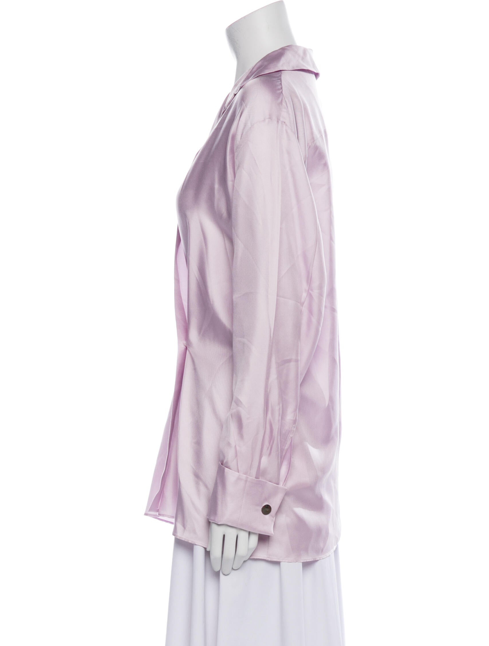 Emilio Pucci Silk V-Neck Blouse