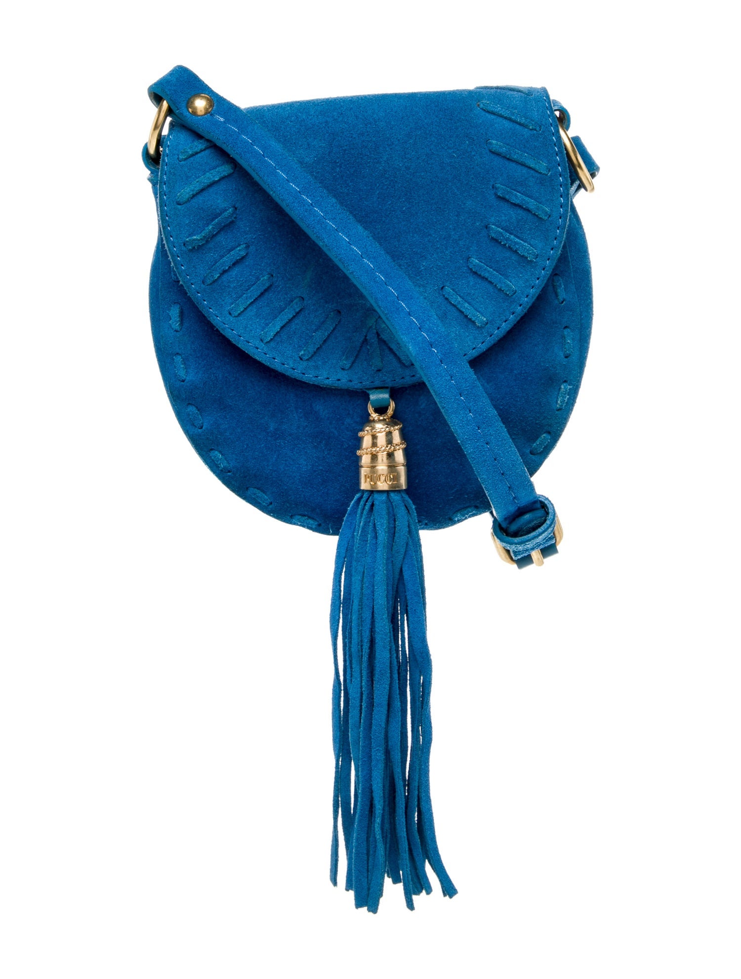 Emilio Pucci Suede Crossbody Bag