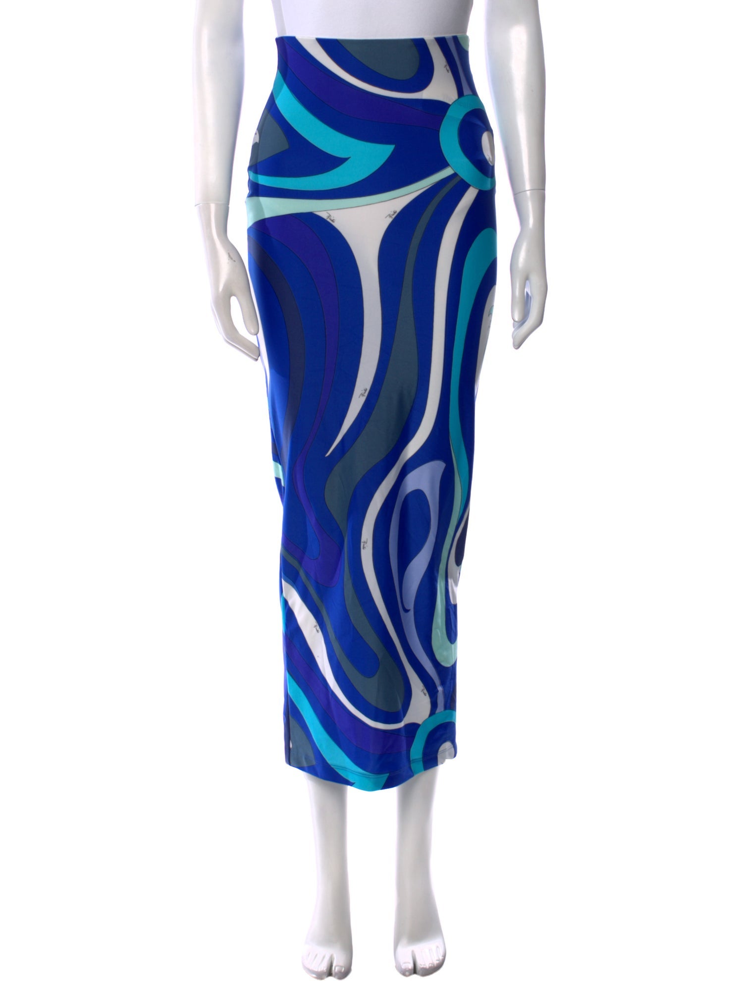 Emilio Pucci Printed Midi Length Skirt