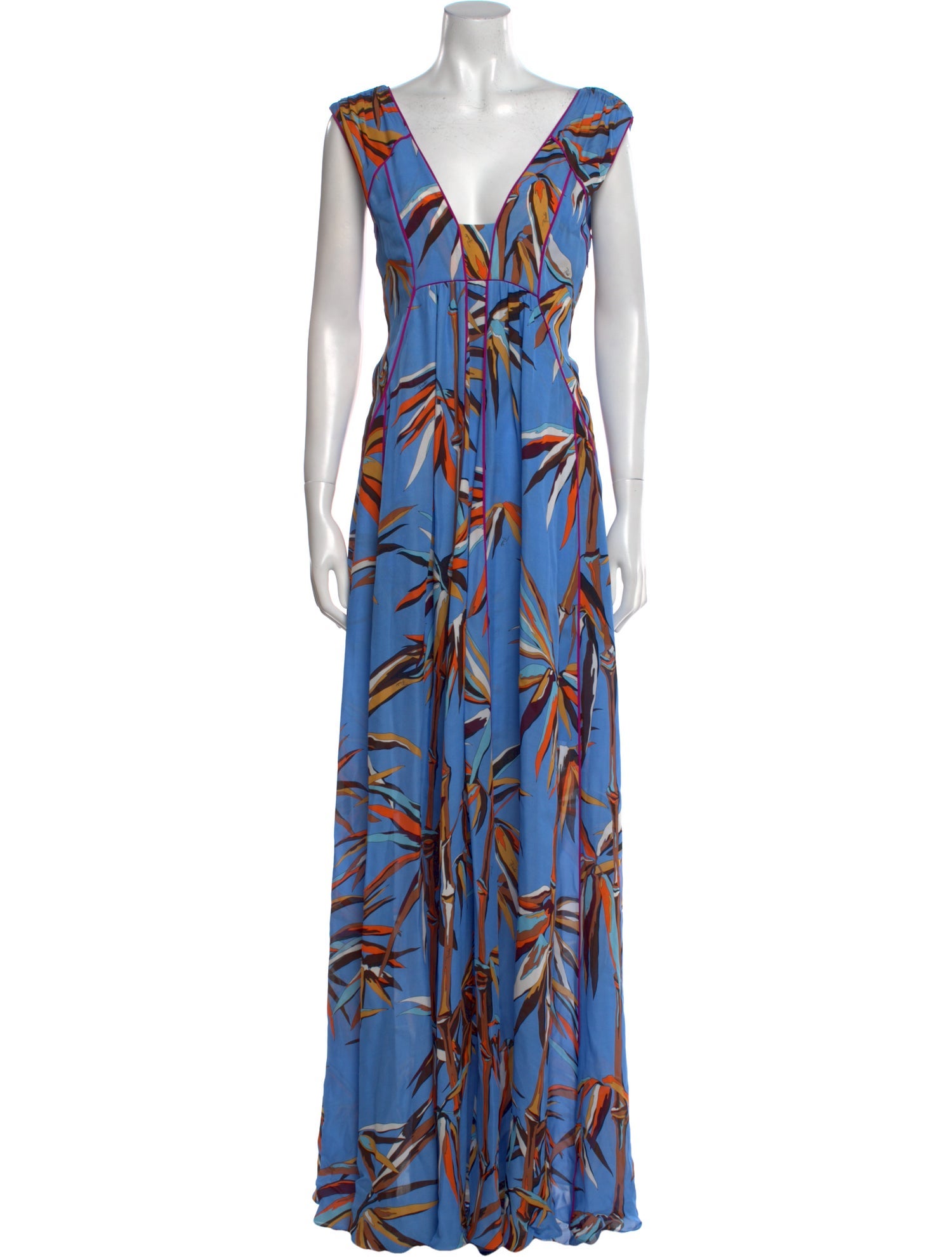 Emilio Pucci Silk Long Dress