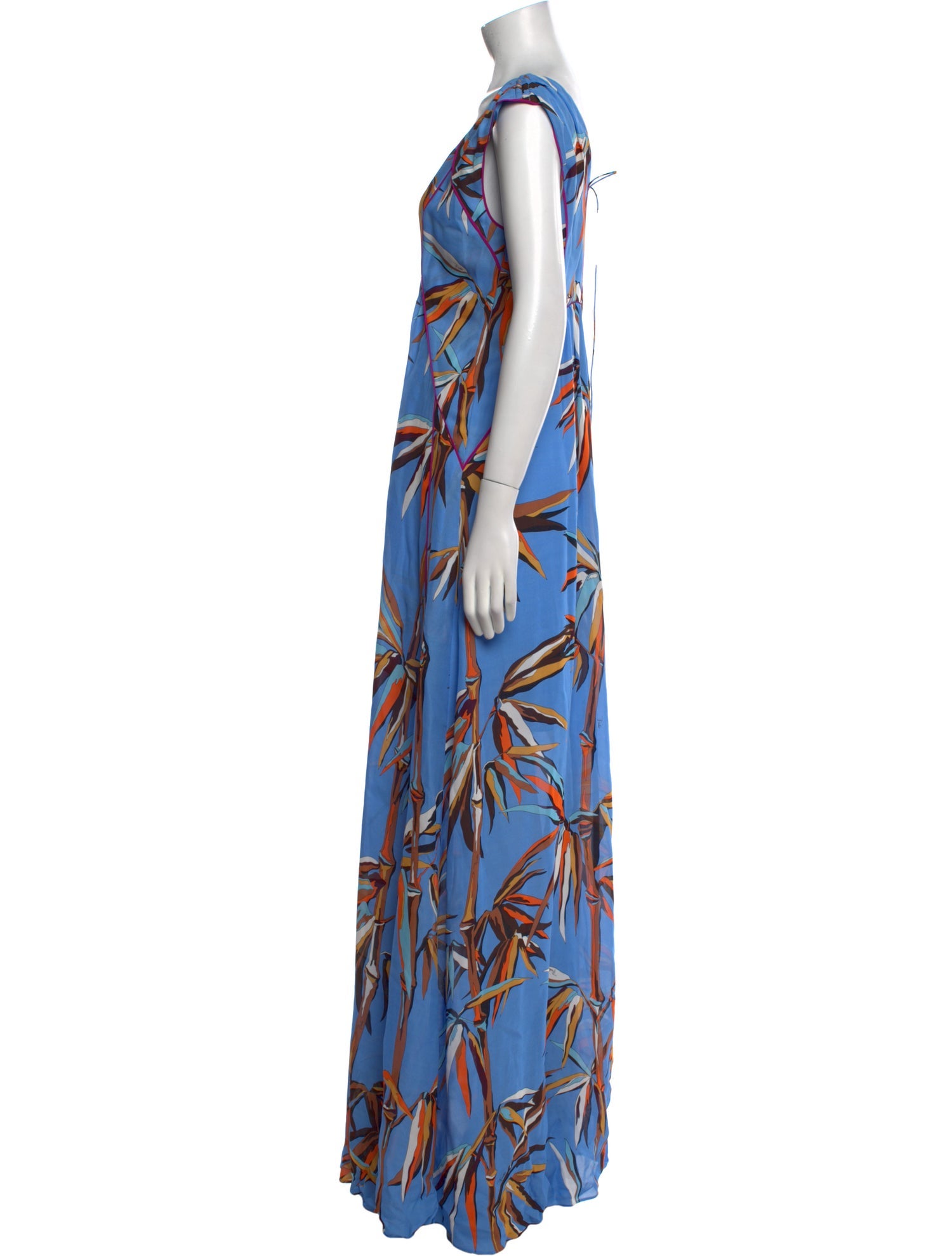 Emilio Pucci Silk Long Dress