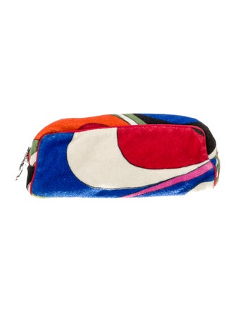 Emilio Pucci Terry Cloth Cosmetic Bag