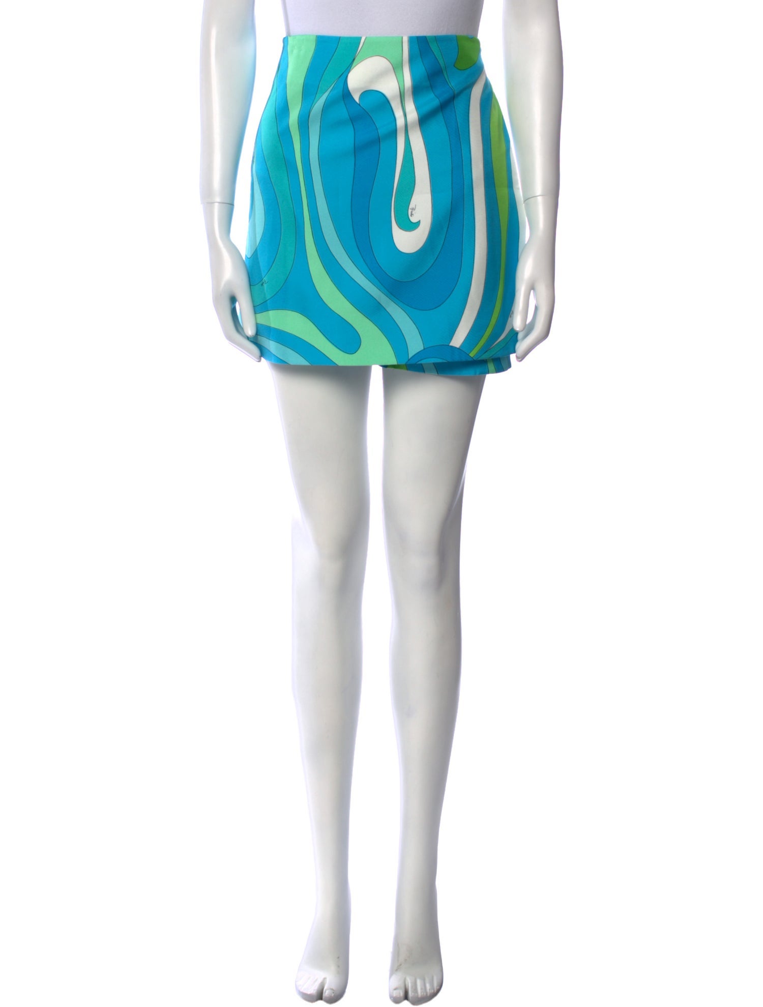 Emilio Pucci Silk Mini Skirt