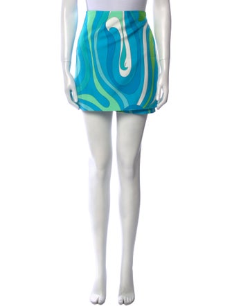 Emilio Pucci Silk Mini Skirt