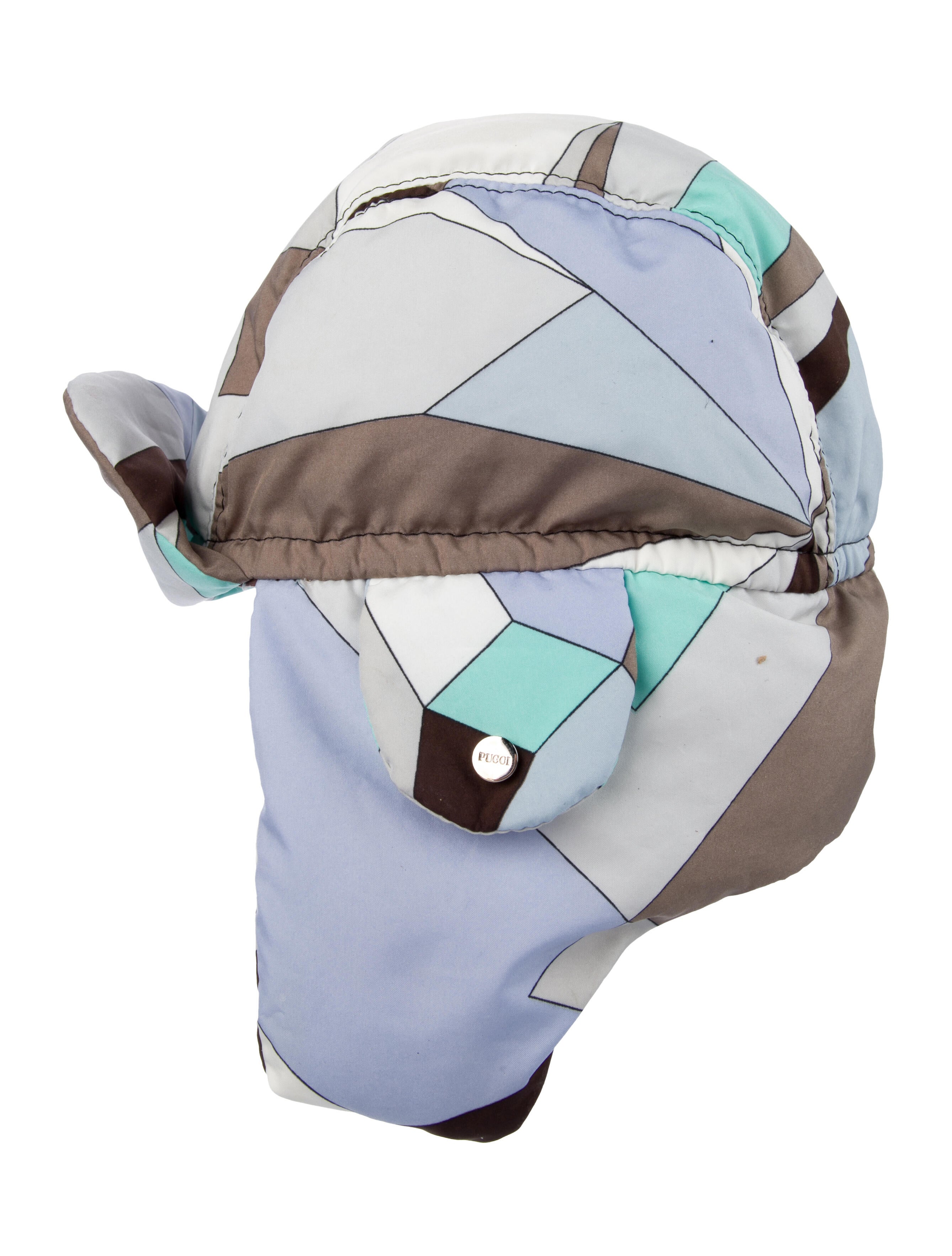 Emilio Pucci Patterned Trapper Hat
