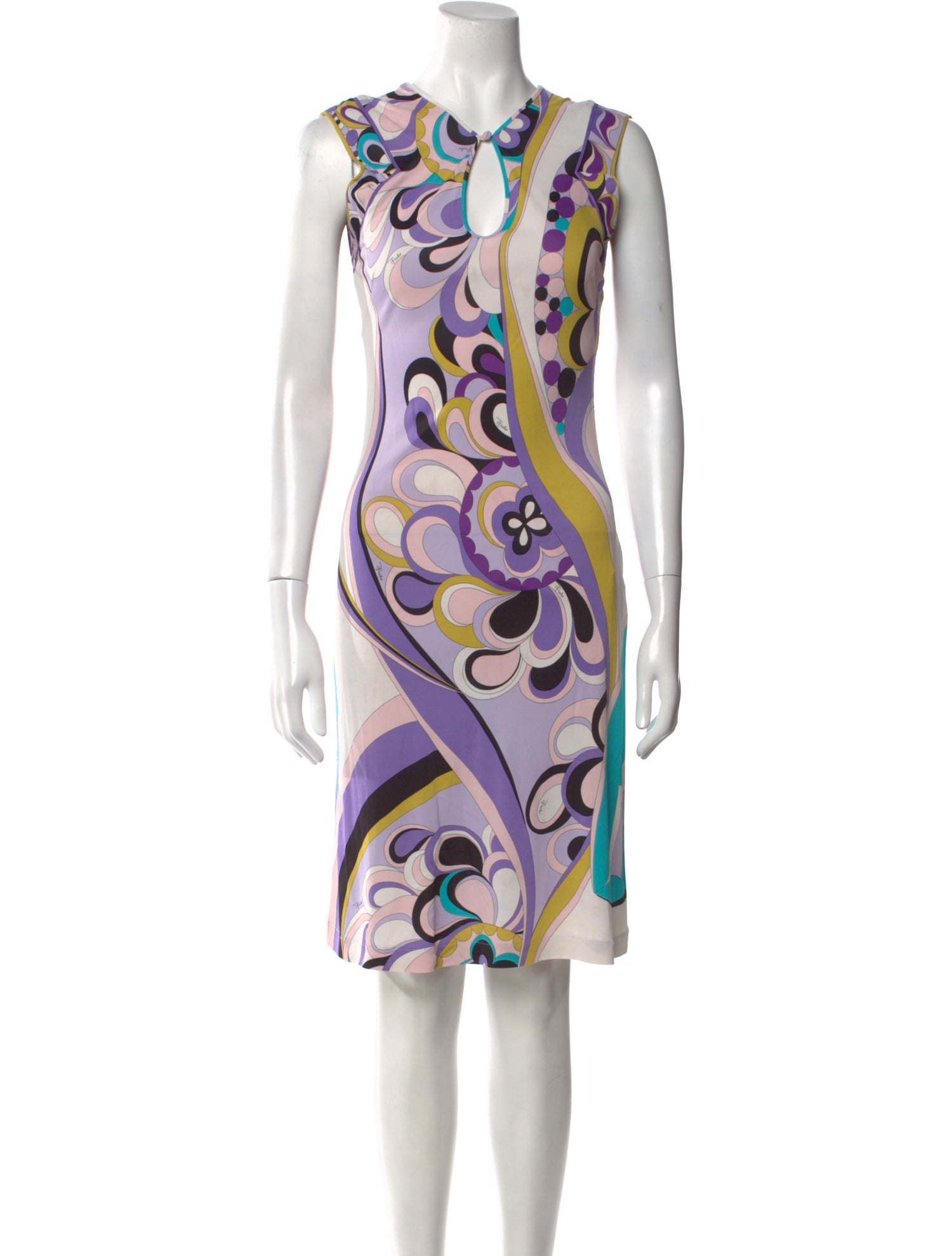 Emilio Pucci Printed Knee-Length Dress