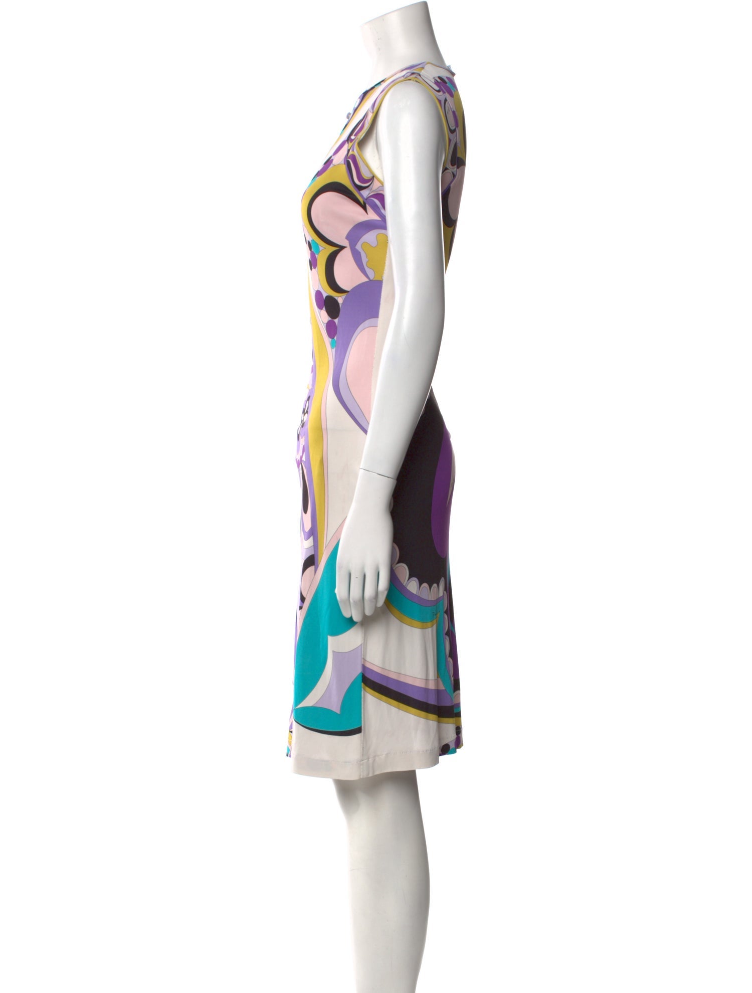Emilio Pucci Printed Knee-Length Dress