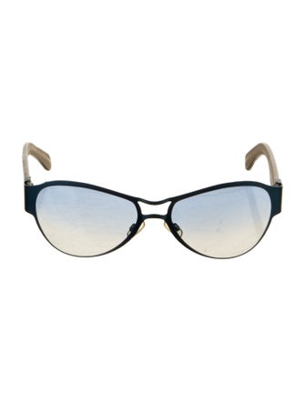 Emilio Pucci Aviator Gradient Sunglasses