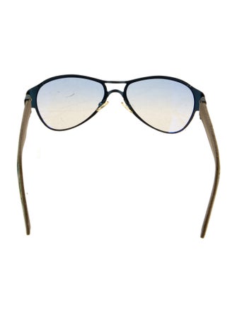 Emilio Pucci Aviator Gradient Sunglasses