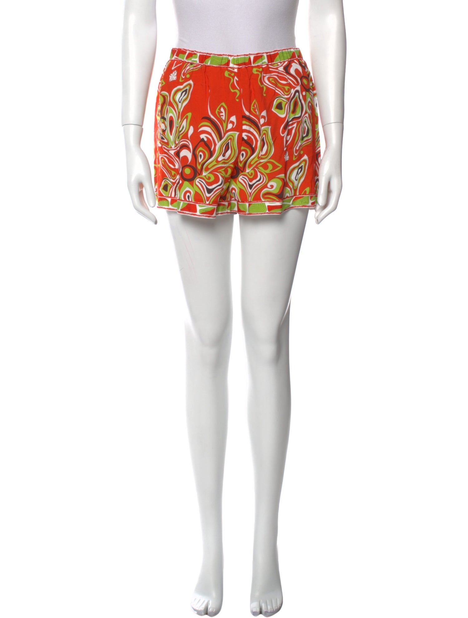 Emilio Pucci Printed Mini Shorts