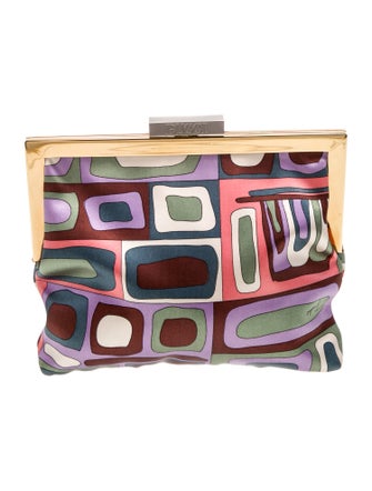 Emilio Pucci Silk Minaudière