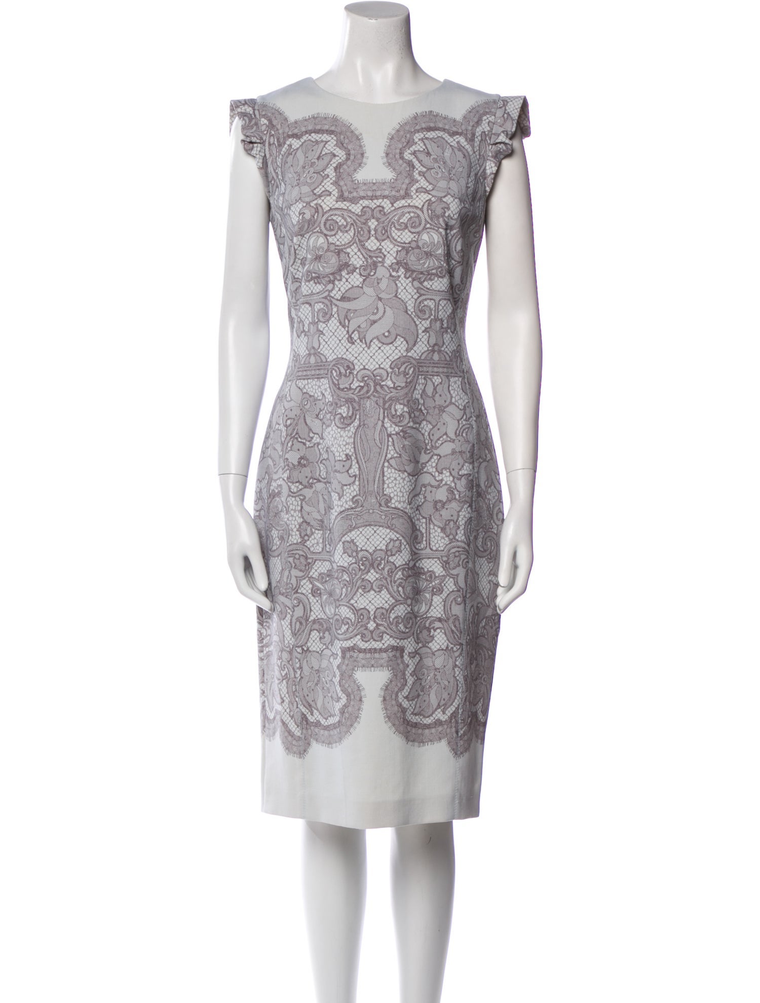 Emilio Pucci Wool Midi Length Dress