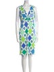 Emilio Pucci Printed Knee-Length Dress