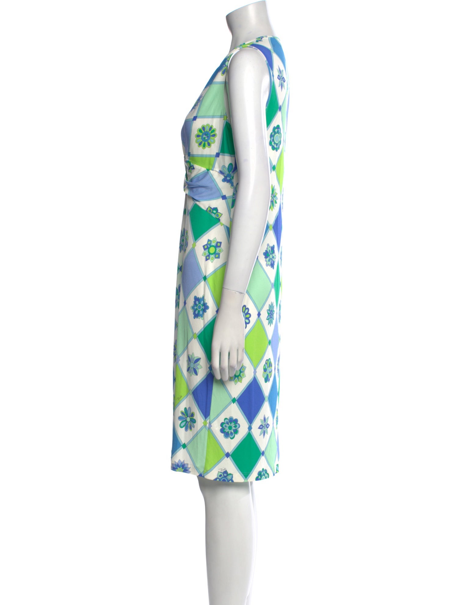 Emilio Pucci Printed Knee-Length Dress