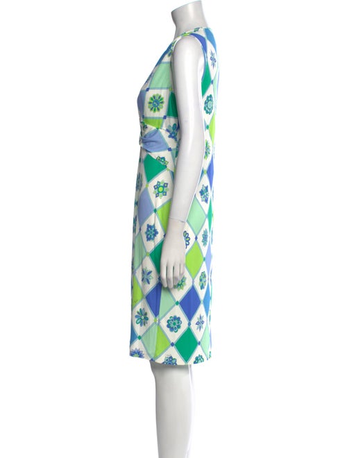Emilio Pucci Printed Knee-Length Dress