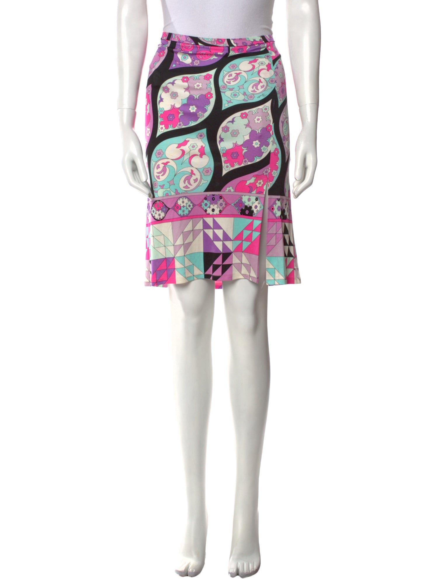 Emilio Pucci Vintage Knee-Length Skirt