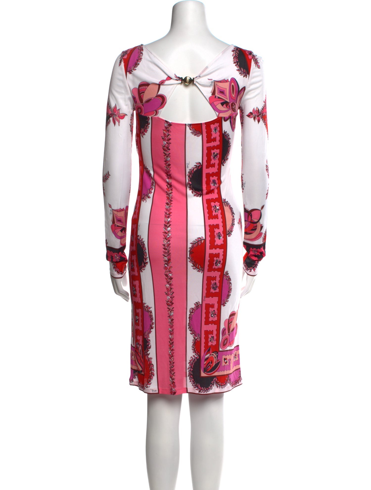 Emilio Pucci Printed Knee-Length Dress