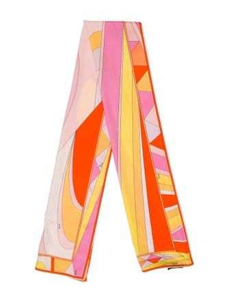 Emilio Pucci Silk Printed Scarf