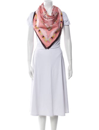 Emilio Pucci Silk Printed Scarf