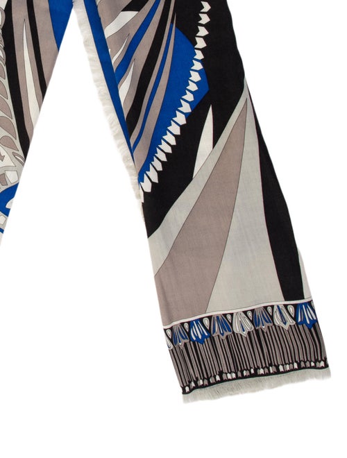 Emilio Pucci Wool Printed Scarf