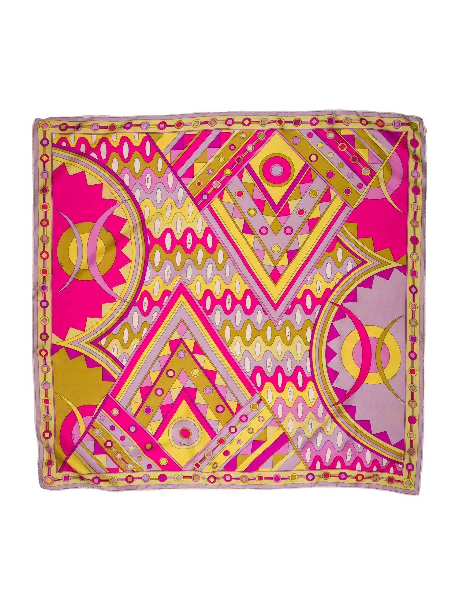 Emilio Pucci Silk Printed Scarf
