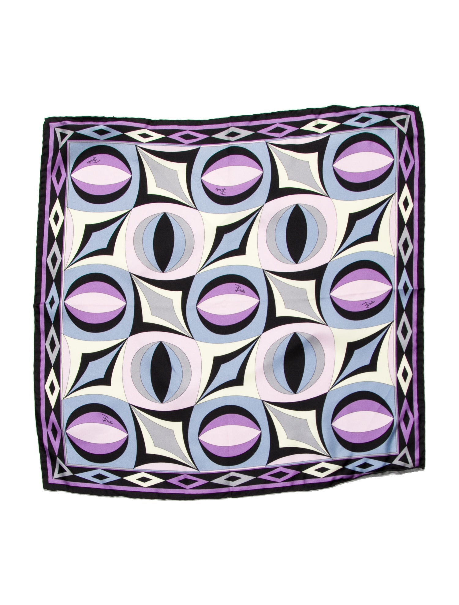 Emilio Pucci Silk Printed Scarf