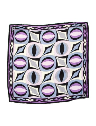 Emilio Pucci Silk Printed Scarf