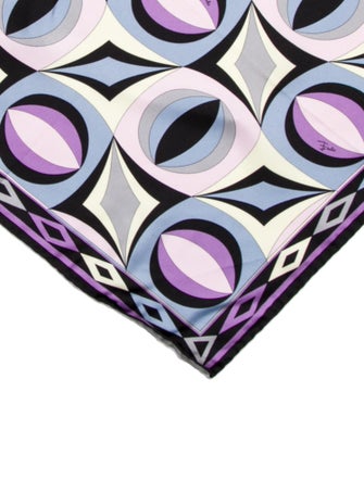 Emilio Pucci Silk Printed Scarf
