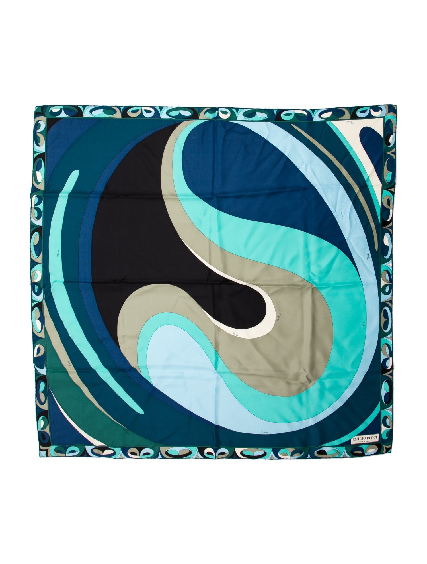 Emilio Pucci Silk Printed Scarf