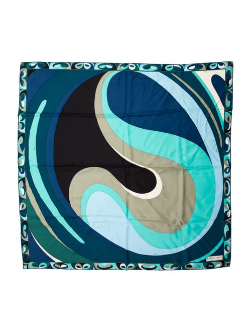 Emilio Pucci Silk Printed Scarf