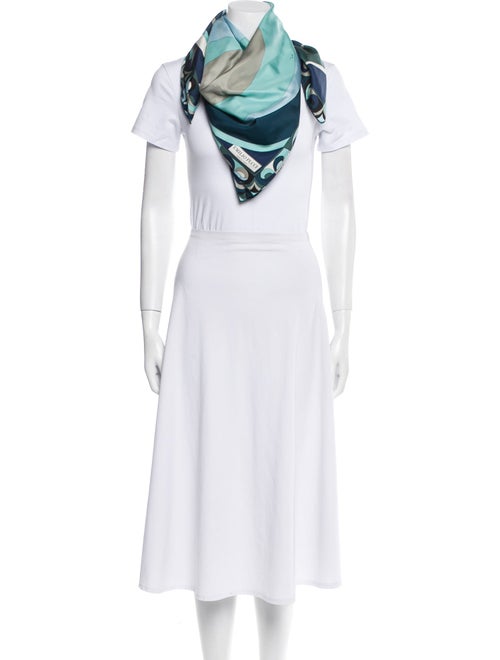 Emilio Pucci Silk Printed Scarf