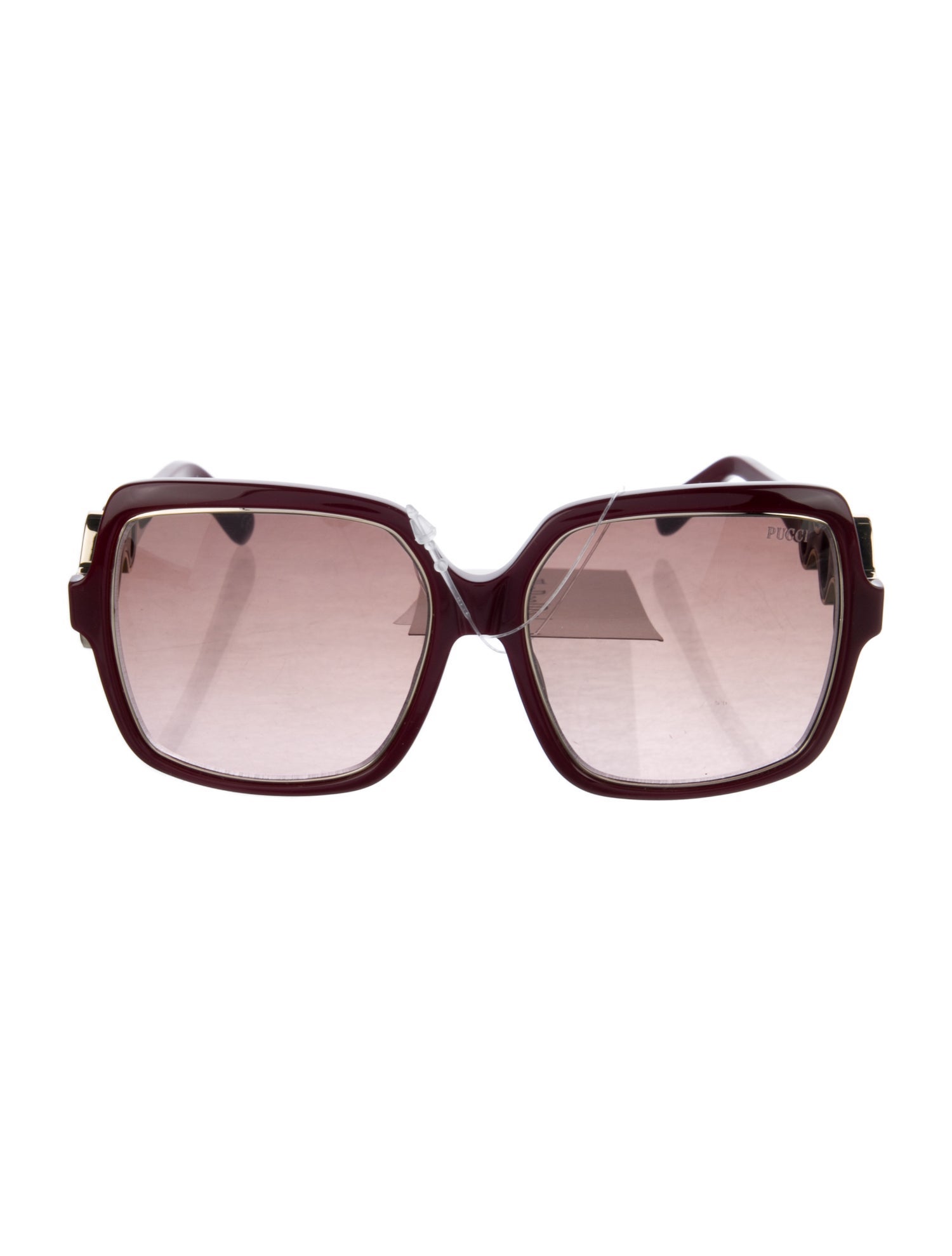Emilio Pucci Oversize Gradient Sunglasses