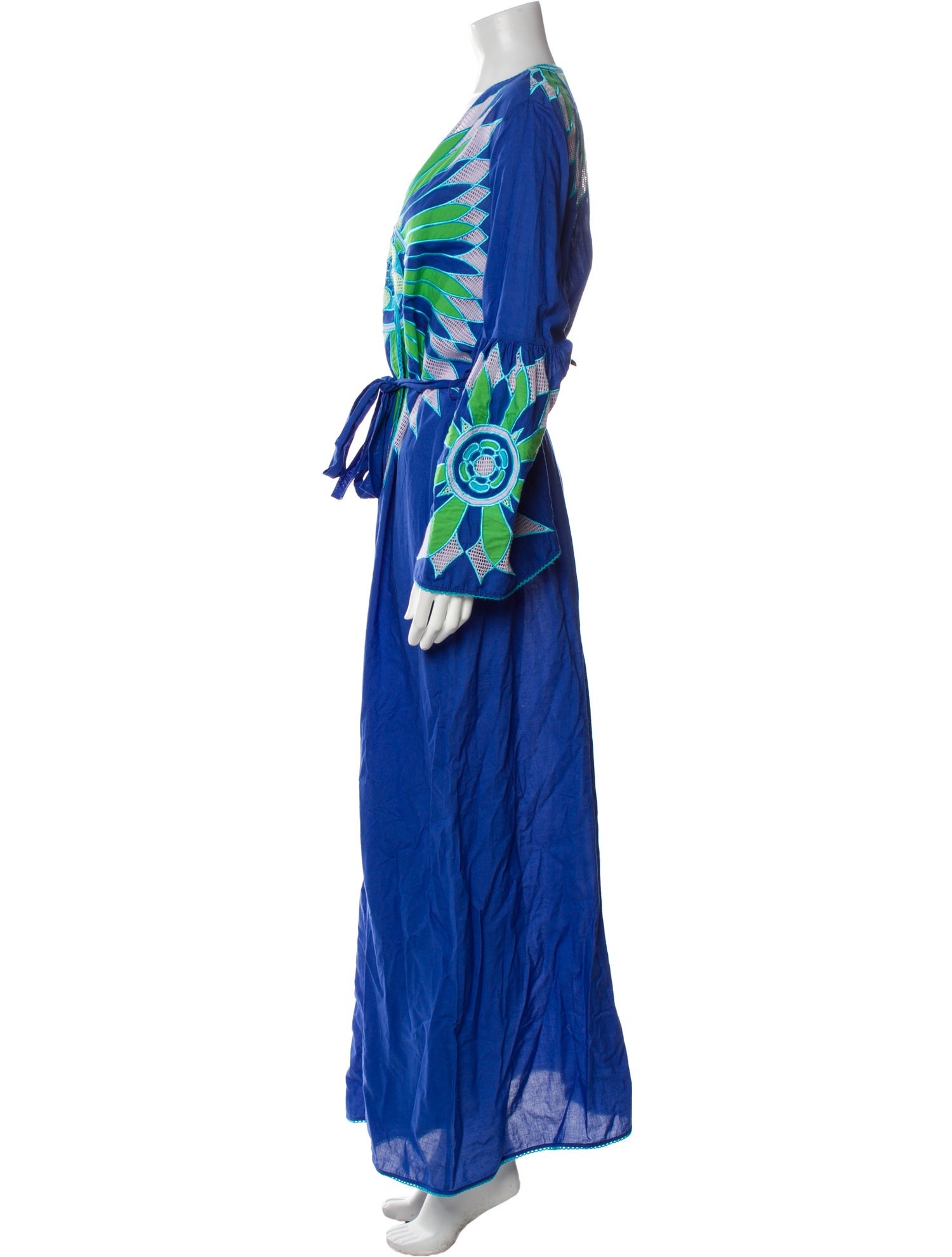 Emilio Pucci V-Neck Long Dress