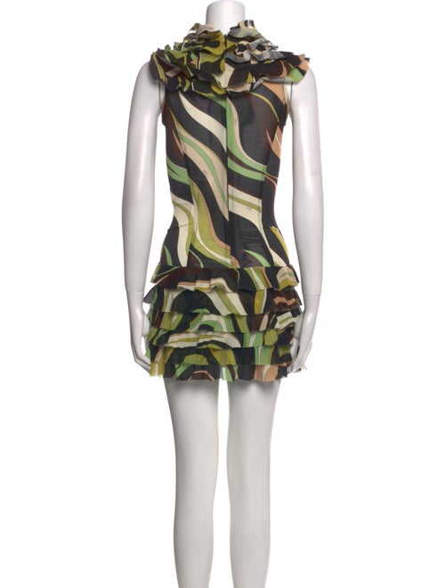 Emilio Pucci Printed Mini Dress