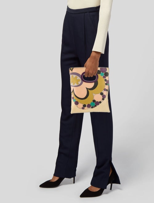 Emilio Pucci Top Handle Bag
