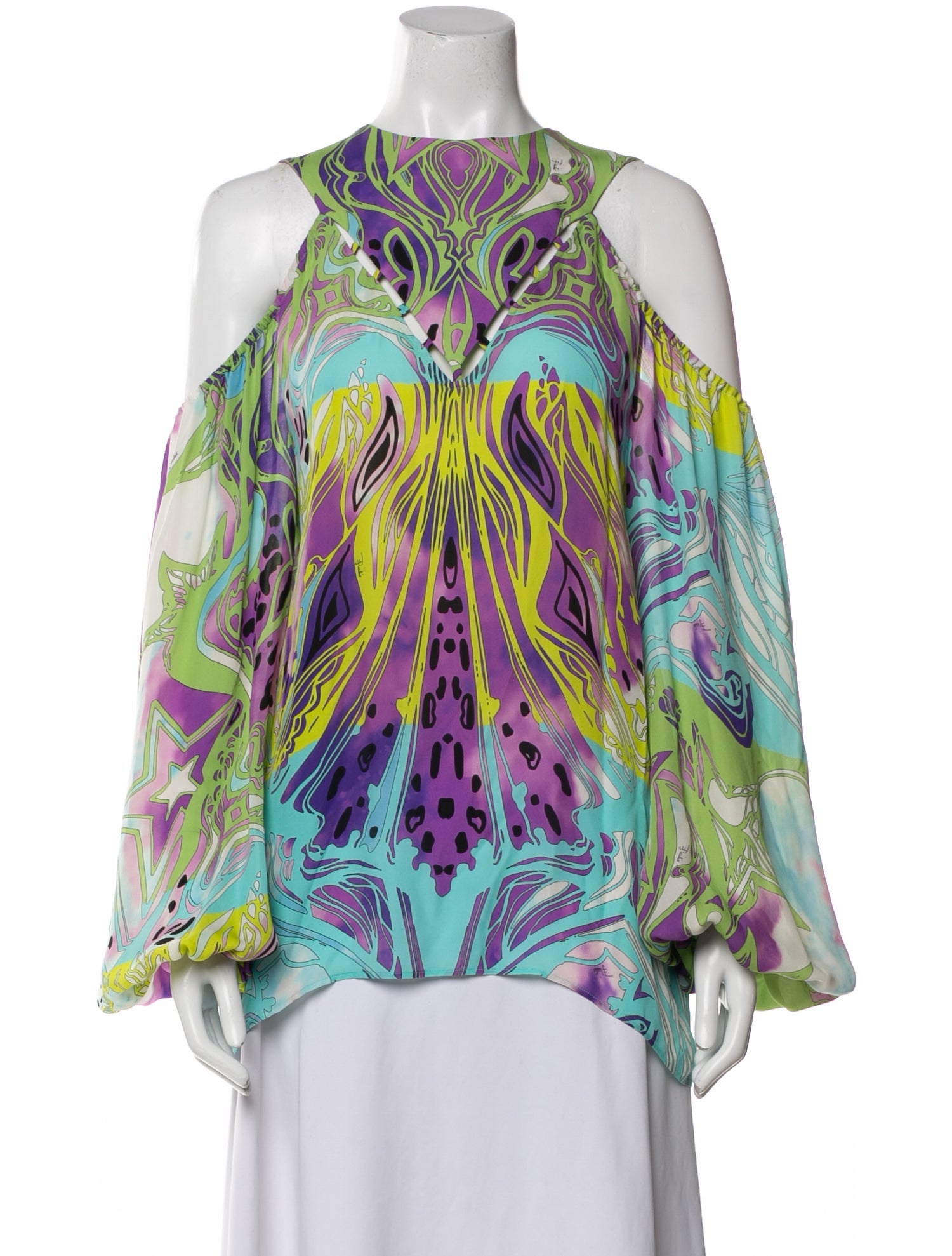 Emilio Pucci Silk Printed Blouse