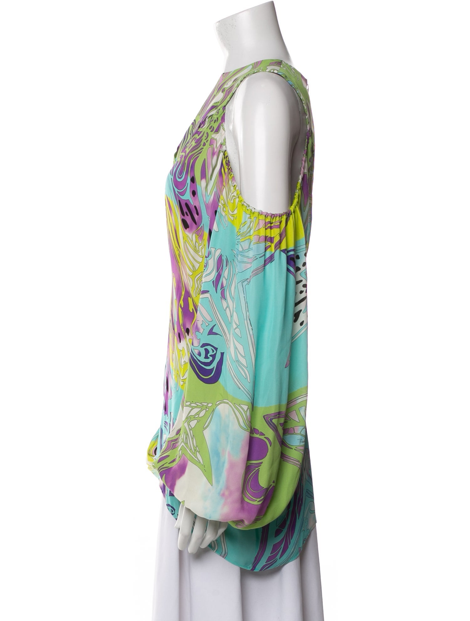 Emilio Pucci Silk Printed Blouse